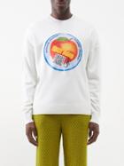Jw Anderson - Eat Me Crew-neck Sweater - Mens - White