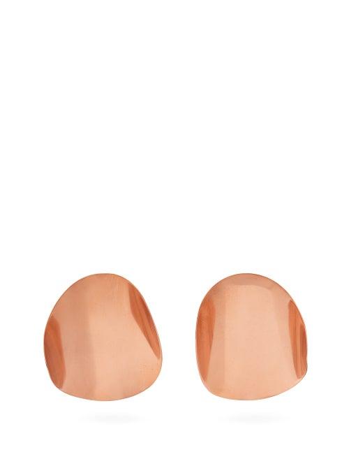 Matchesfashion.com Fay Andrada - Nokka Earrings - Womens - Copper