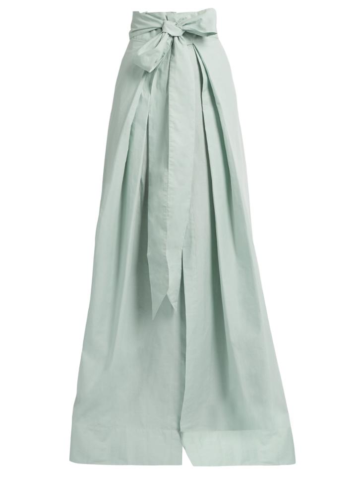 Kalita Avedon Days Cotton-poplin Maxi Skirt