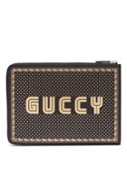 Gucci Magnetismo-print Leather Pouch