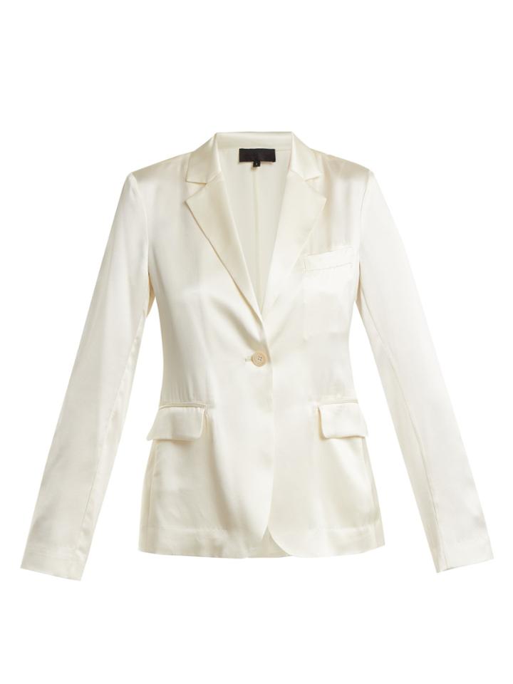 Nili Lotan Mireu Silk Jacket