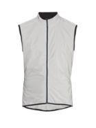 Matchesfashion.com Caf Du Cycliste - Madeleine Windproof Cycle Gilet - Mens - Grey