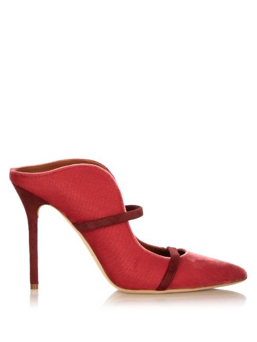 Malone Souliers Maureen Velvet Mules