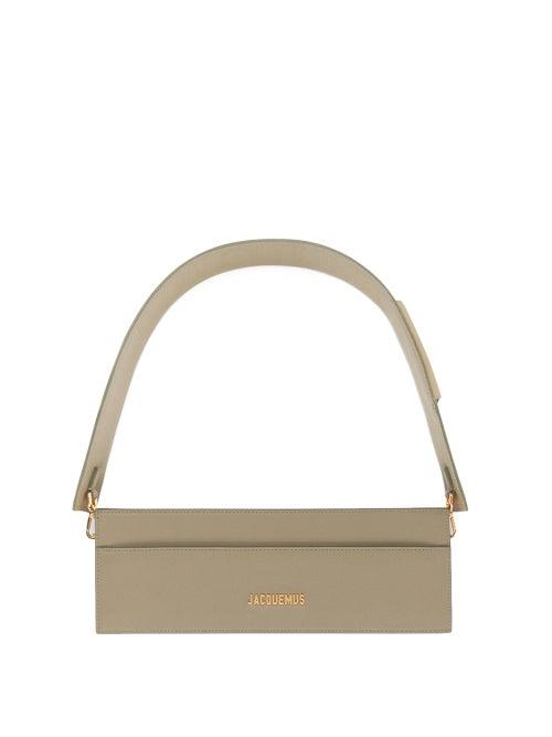 Jacquemus - Cuicui Small Leather Shoulder Bag - Womens - Khaki