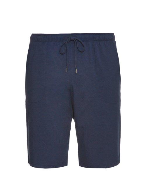 Matchesfashion.com Derek Rose - Marlowe Jersey Pyjama Shorts - Mens - Blue