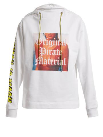 House Of Holland Original Pirate Material Cotton Hoodie