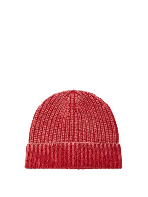 Matchesfashion.com Iris Von Arnim - Carlos Cashmere Beanie Hat - Mens - Red