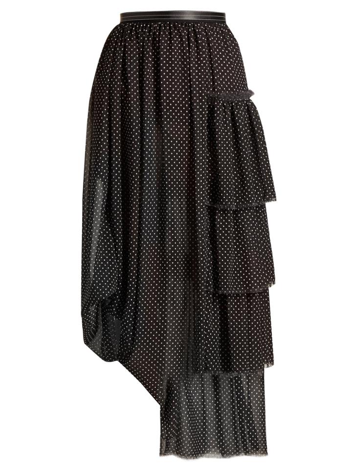 Loewe Polka-dot Print Skirt