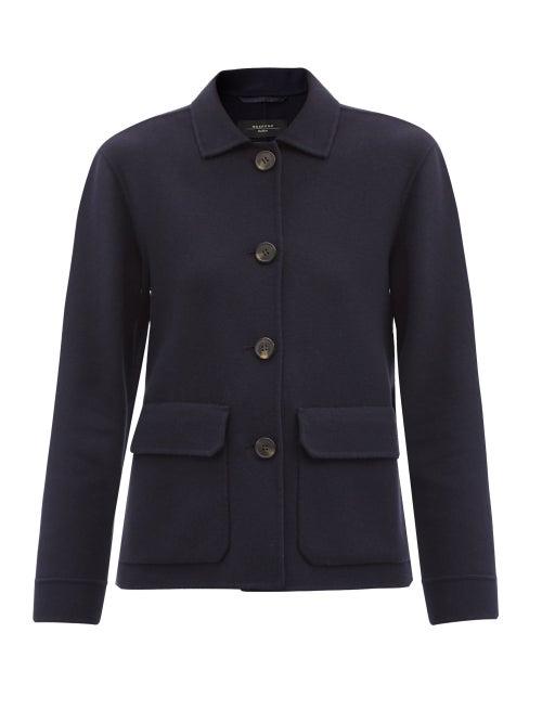 Matchesfashion.com Weekend Max Mara - Biavo Jacket - Womens - Navy