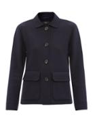 Matchesfashion.com Weekend Max Mara - Biavo Jacket - Womens - Navy