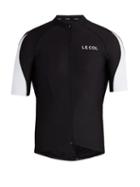 Matchesfashion.com Le Col - Clima Jersey Zip Through Cycling Top - Mens - Black