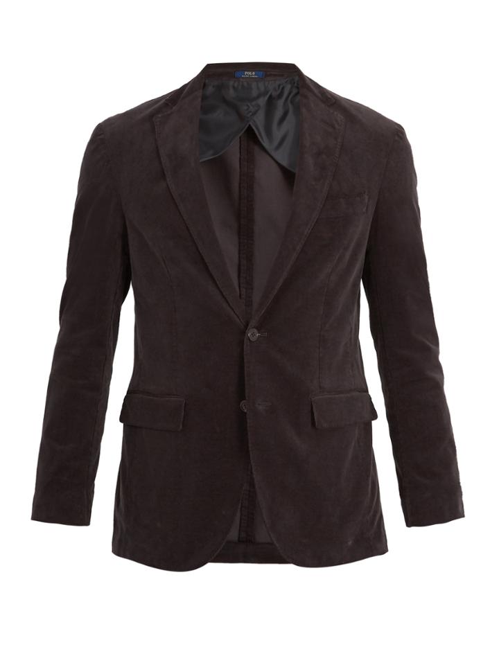 Polo Ralph Lauren Morgan Single-breasted Stretch-cotton Blazer