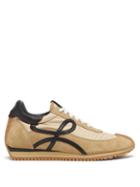 Matchesfashion.com Loewe - Flow Runner Shell And Suede Trainers - Mens - Black Gold
