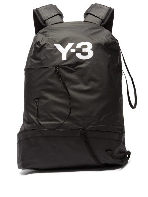 Matchesfashion.com Y-3 - Bungee Technical Backpack - Mens - Black