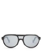 Matchesfashion.com Moncler - D Frame Acetate Sunglasses - Mens - Black