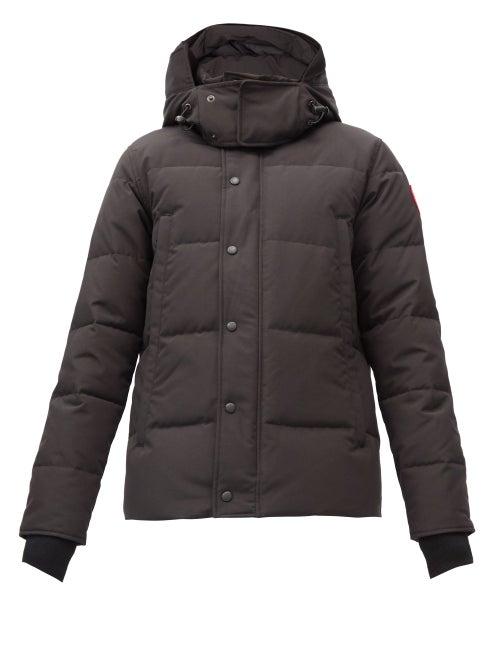 Matchesfashion.com Canada Goose - Wyndham Hooded Down Coat - Mens - Black
