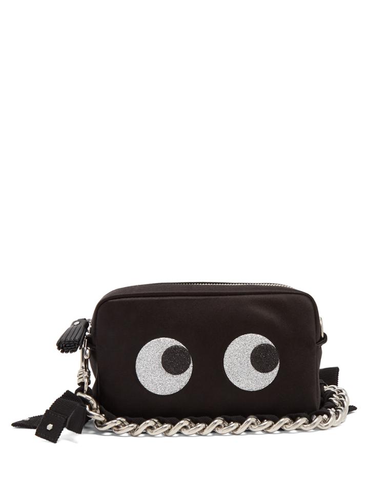 Anya Hindmarch Eyes Satin Clutch