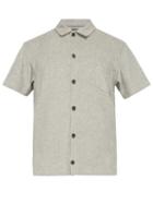 Matchesfashion.com Howlin' - Light Flight Cotton Blend Polo Shirt - Mens - Grey