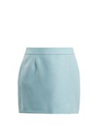 Bella Freud Alexa Wool-crepe Mini Skirt
