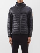 Moncler - Divedro Quilted-down Hooded Jacket - Mens - Black