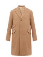 Matchesfashion.com Holiday Boileau - Windsor Virgin Wool Blend Twill Overcoat - Mens - Camel