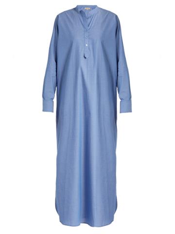 Muzungu Sisters Shereen Cotton-jacquard Kaftan