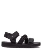 Matchesfashion.com Prada - Clip Buckle Fastening Velcro Strap Sandals - Mens - Black