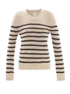 Khaite - Tilda Striped Cashmere Sweater - Womens - Cream Stripe