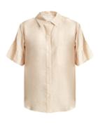 Masscob Gina Frill-sleeve Top