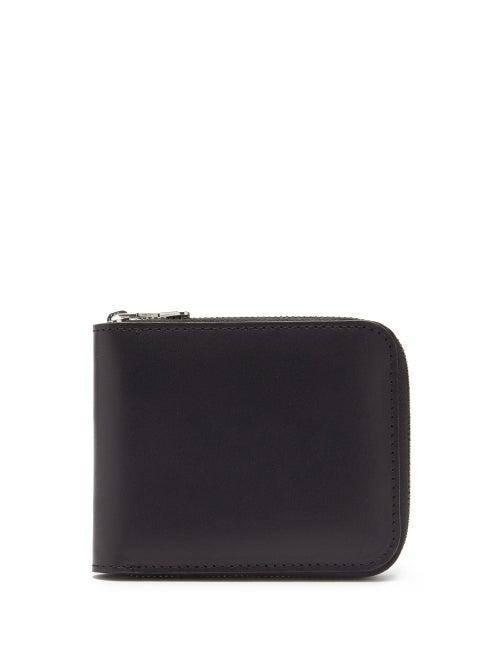 Matchesfashion.com Ami - Leather Wallet - Mens - Black