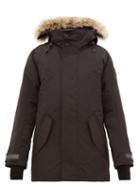 Matchesfashion.com Canada Goose - Edgewood Hooded Down Filled Parka - Mens - Black