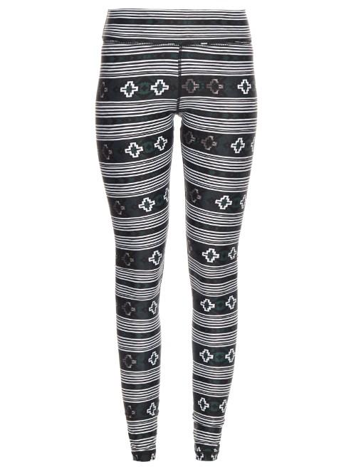The Upside Berber-print Performance Leggings