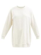 Ganni - Software Organic Cotton-blend Jersey Sweatshirt - Womens - Ivory