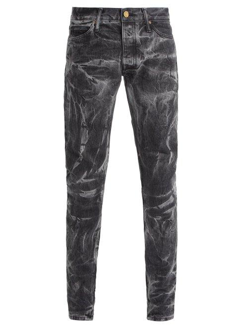 Matchesfashion.com Fear Of God - Holy Water Slim Leg Jeans - Mens - Black