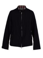 Matchesfashion.com Undercover - Check Trimmed Wool Jacket - Mens - Navy