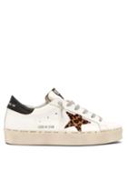 Matchesfashion.com Golden Goose Deluxe Brand - Hi Star Leather Low Top Trainers - Womens - Leopard