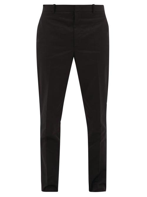 Matchesfashion.com Jil Sander - Twill Slim-fit Trousers - Mens - Black