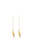 Matchesfashion.com Chlo - Feather Drop Earrings - Womens - Gold