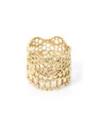 Aurélie Bidermann Gold-plated Vintage Lace Ring