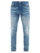 Frame - L'homme Distressed Sknny Jeans - Mens - Blue