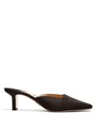 Paul Andrew Sugimoto Satin Mules