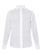 Frescobol Carioca Long-sleeved Linen Shirt