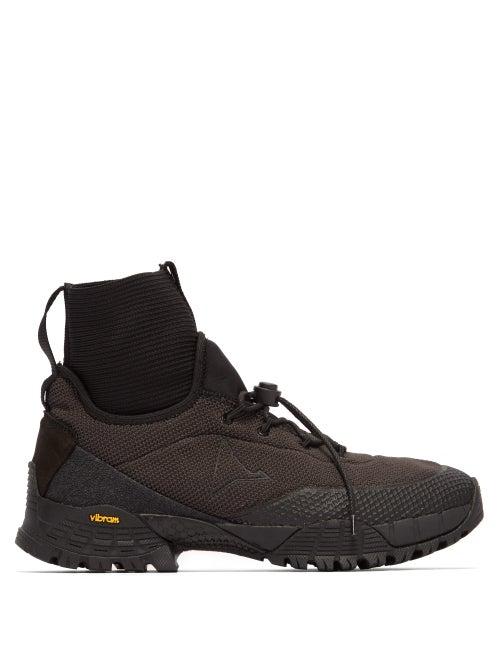 Matchesfashion.com Roa - Daiquiri High Top Mesh Trainers - Mens - Black