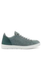 Matchesfashion.com Loewe - Anagram-debossed Leather Trainers - Mens - Blue