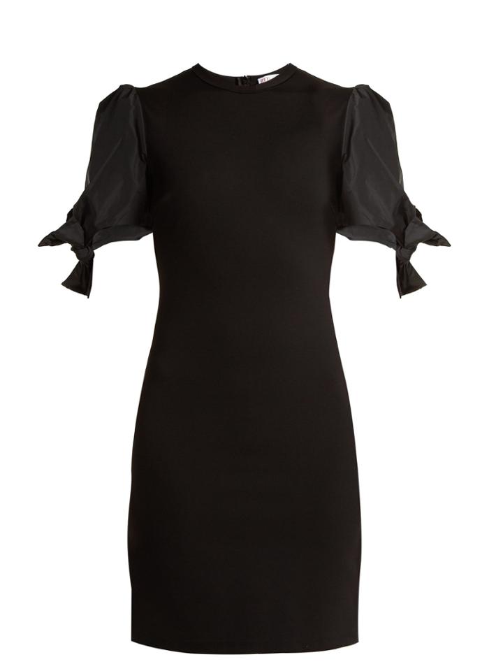 Redvalentino Abito Puff-sleeve Jersey Dress