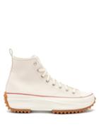 Matchesfashion.com Converse - Run Star Hike High-top Canvas Trainers - Mens - White