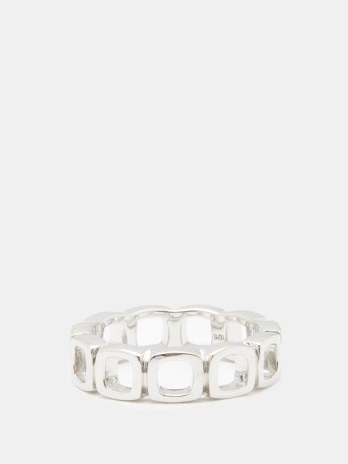 Tom Wood - Cutout Sterling-silver Ring - Mens - Silver