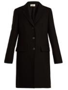 The Row Amutto Single-breasted Wool Coat