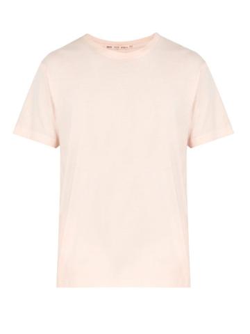 Matchesfashion.com Audrey Louise Reynolds - Cotton Jersey T Shirt - Mens - Orange
