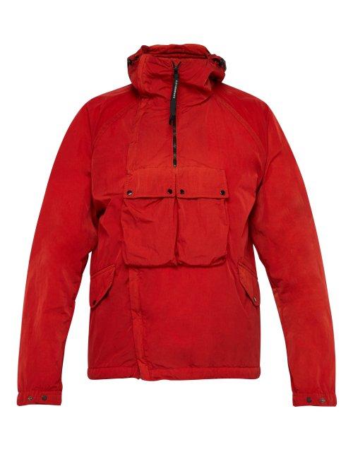 Matchesfashion.com C.p. Company - Goggle Hood Multi Pocket Jacket - Mens - Red